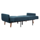 SAFAVIEH Rashida Mid-Century Foldable Futon Sofa Bed - 82.3" x 34.3" x 34.3"