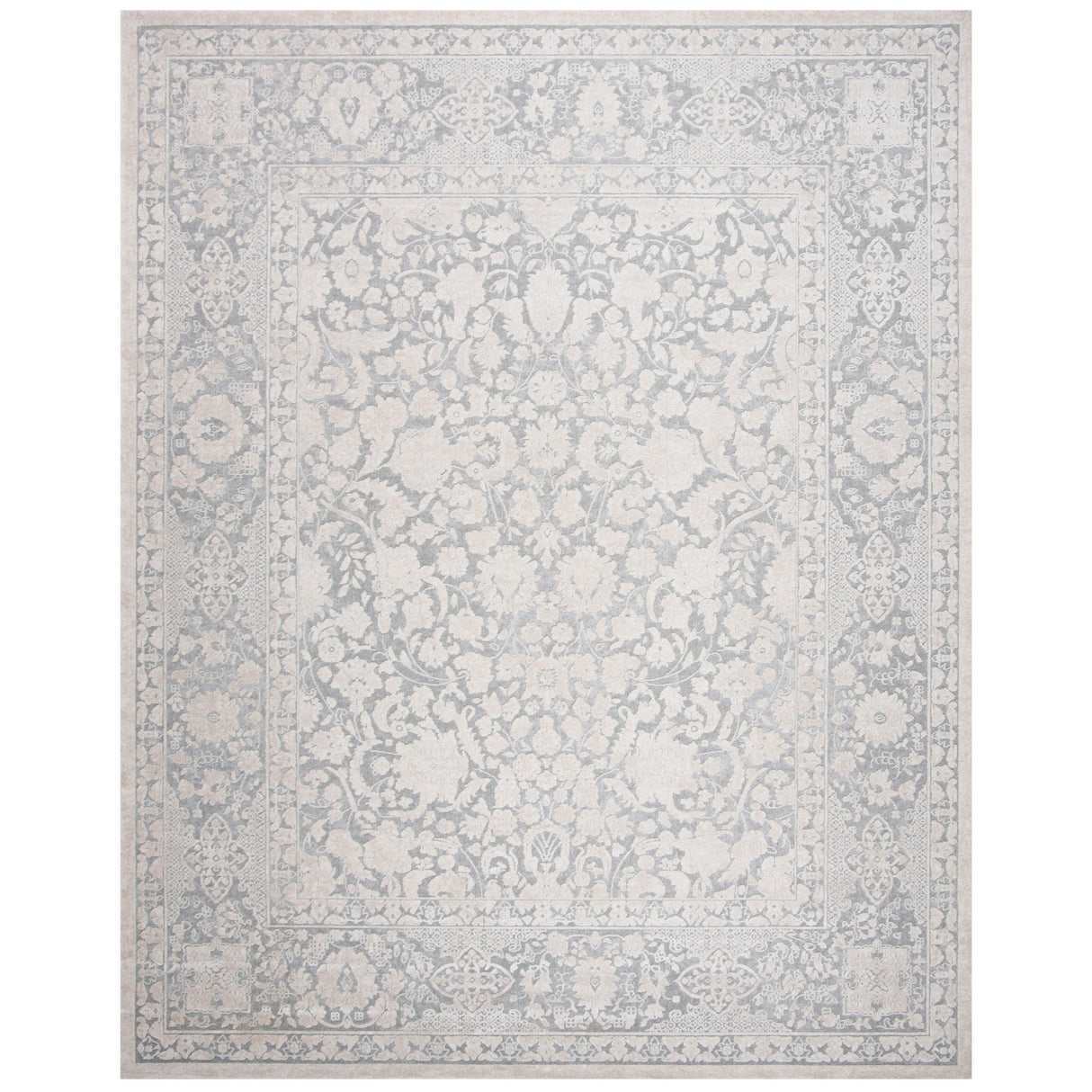 SAFAVIEH Reflection Eulah Modern Oriental Polyester Rug