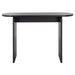 SAFAVIEH Rhea Ribbed Oval Top Console Table - 45.7 In. W x 15 In. D x 30.1 In. H - 46Wx15Dx30H