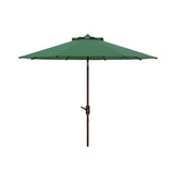 SAFAVIEH Rieta Aluminum Tilt And Crank 9-Foot Patio Umbrella, Base Not Included