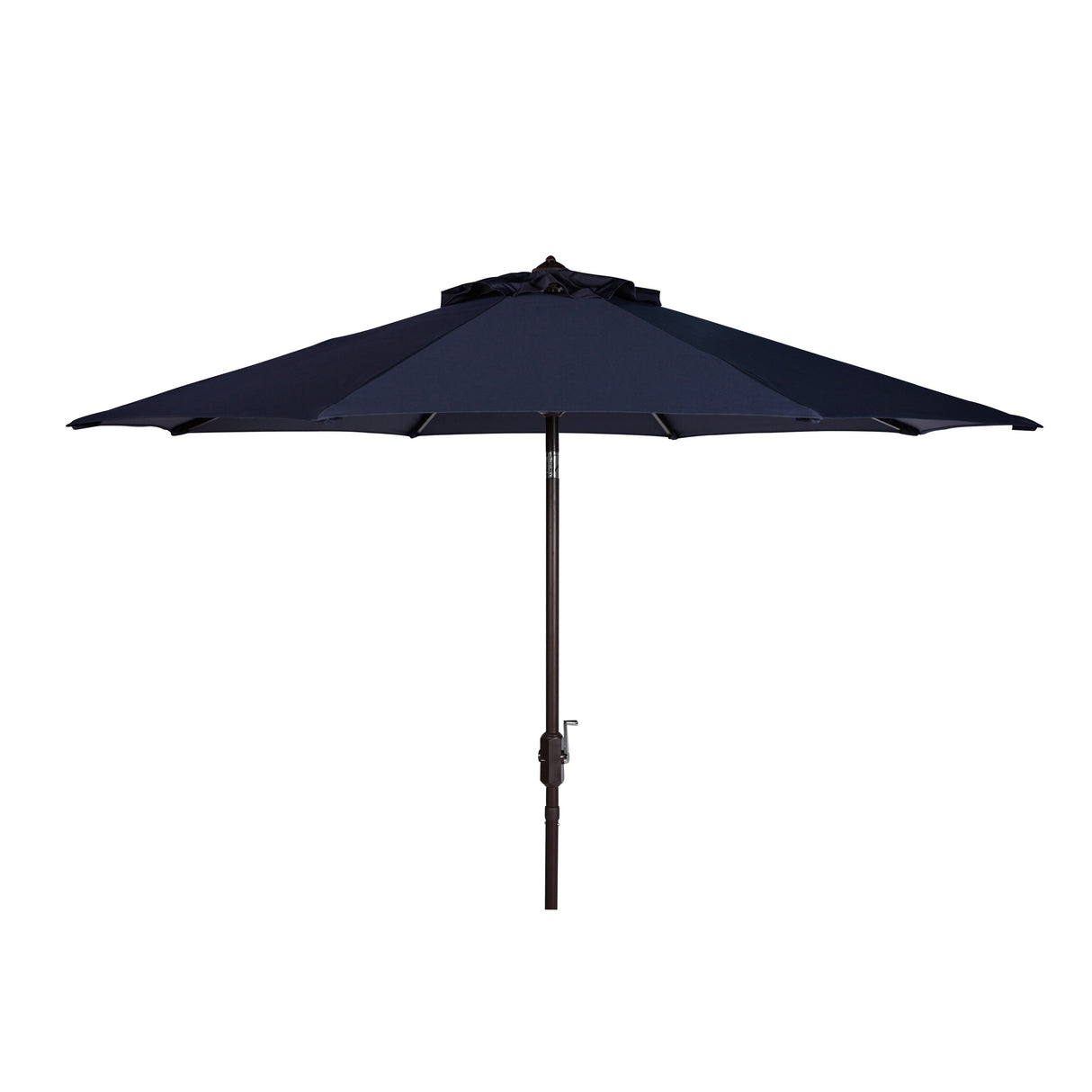 SAFAVIEH Rieta Aluminum Tilt And Crank 9-Foot Patio Umbrella, Base Not Included