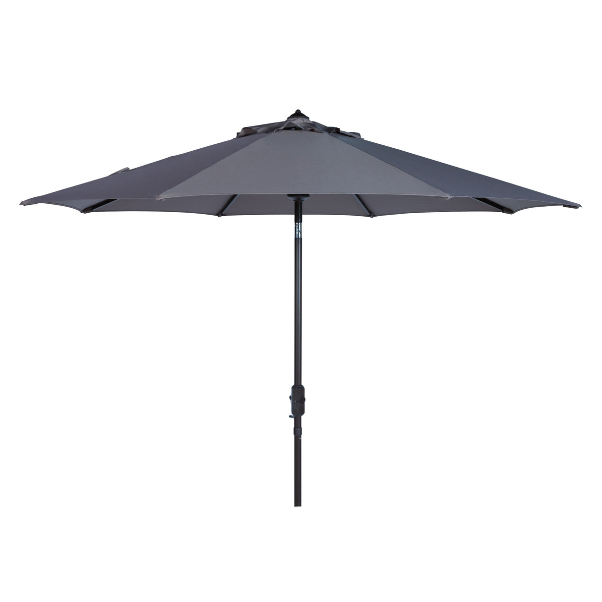 SAFAVIEH Rieta Aluminum Tilt And Crank 9-Foot Patio Umbrella, Base Not Included