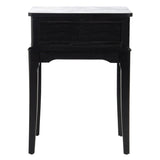 SAFAVIEH Riham 1-Drawer Accent Table - 17" W x 13" L x 23.5" H - 17Wx13Dx24H