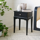 SAFAVIEH Riham 1-Drawer Accent Table - 17" W x 13" L x 23.5" H - 17Wx13Dx24H