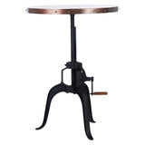 SAFAVIEH Robyn Black Crank Table - 30Wx30Dx31H