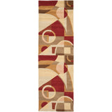 SAFAVIEH Rodeo Ula Necibe Hand-tufted Wool Retro Area Rug