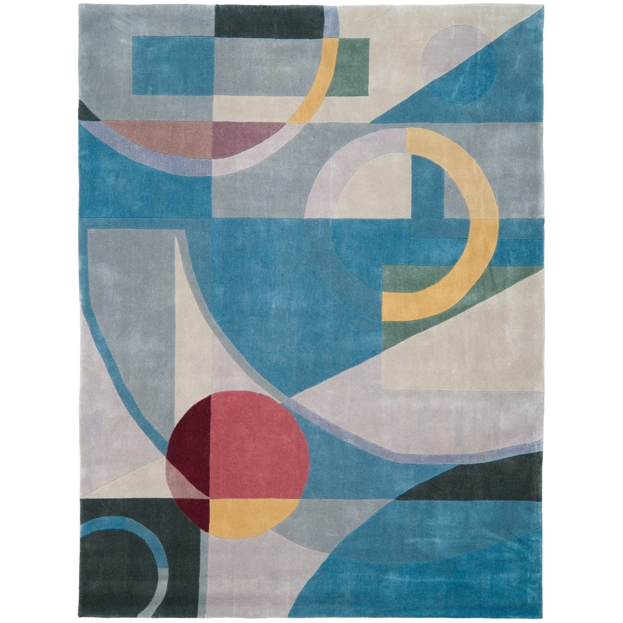 SAFAVIEH Rodeo Ula Necibe Hand-tufted Wool Retro Area Rug