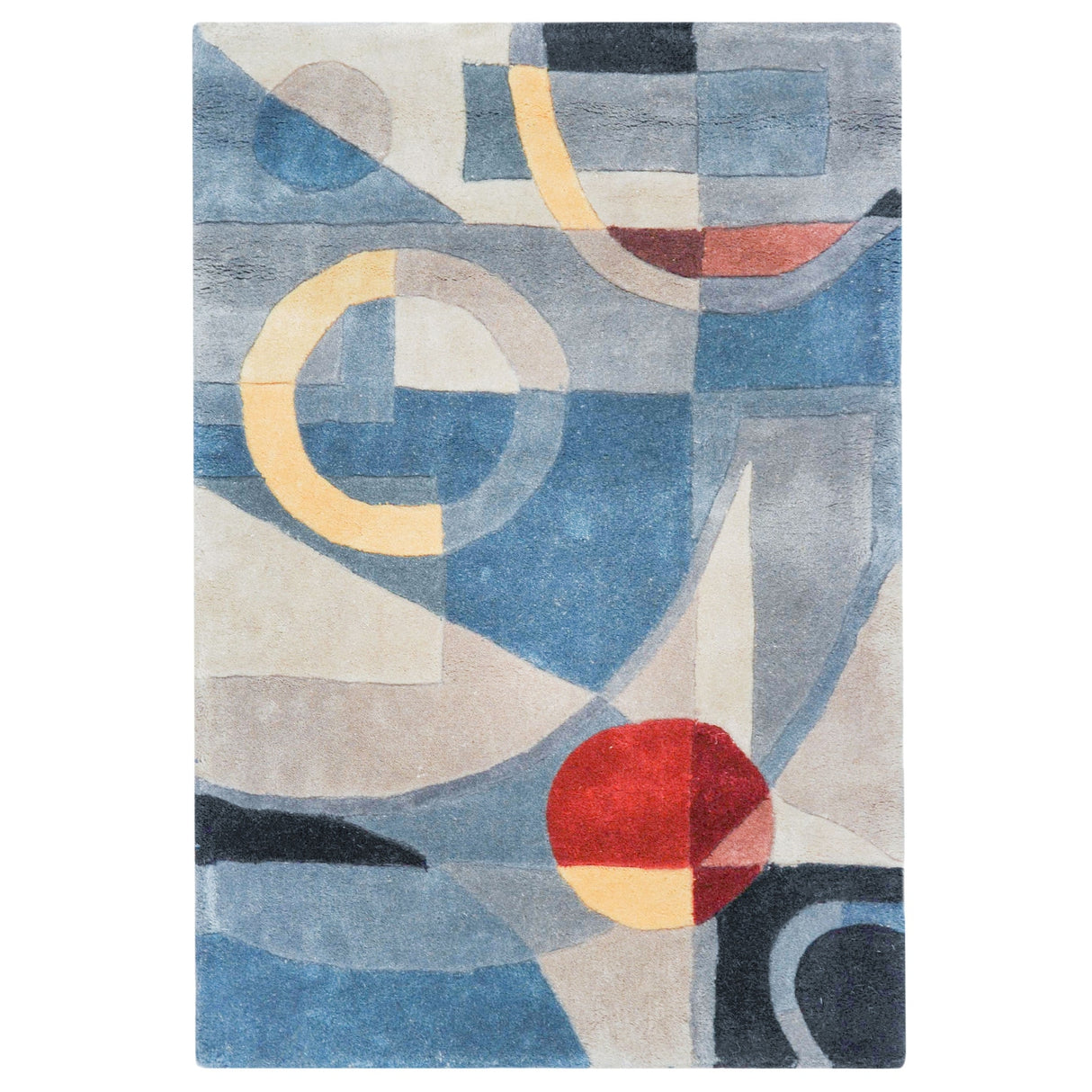 SAFAVIEH Rodeo Ula Necibe Hand-tufted Wool Retro Area Rug