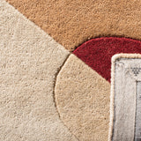 SAFAVIEH Rodeo Ula Necibe Hand-tufted Wool Retro Area Rug