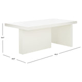 SAFAVIEH Rosanella Coffee Table - 47" L x 24" D x 20" H - 47Wx24Dx20H