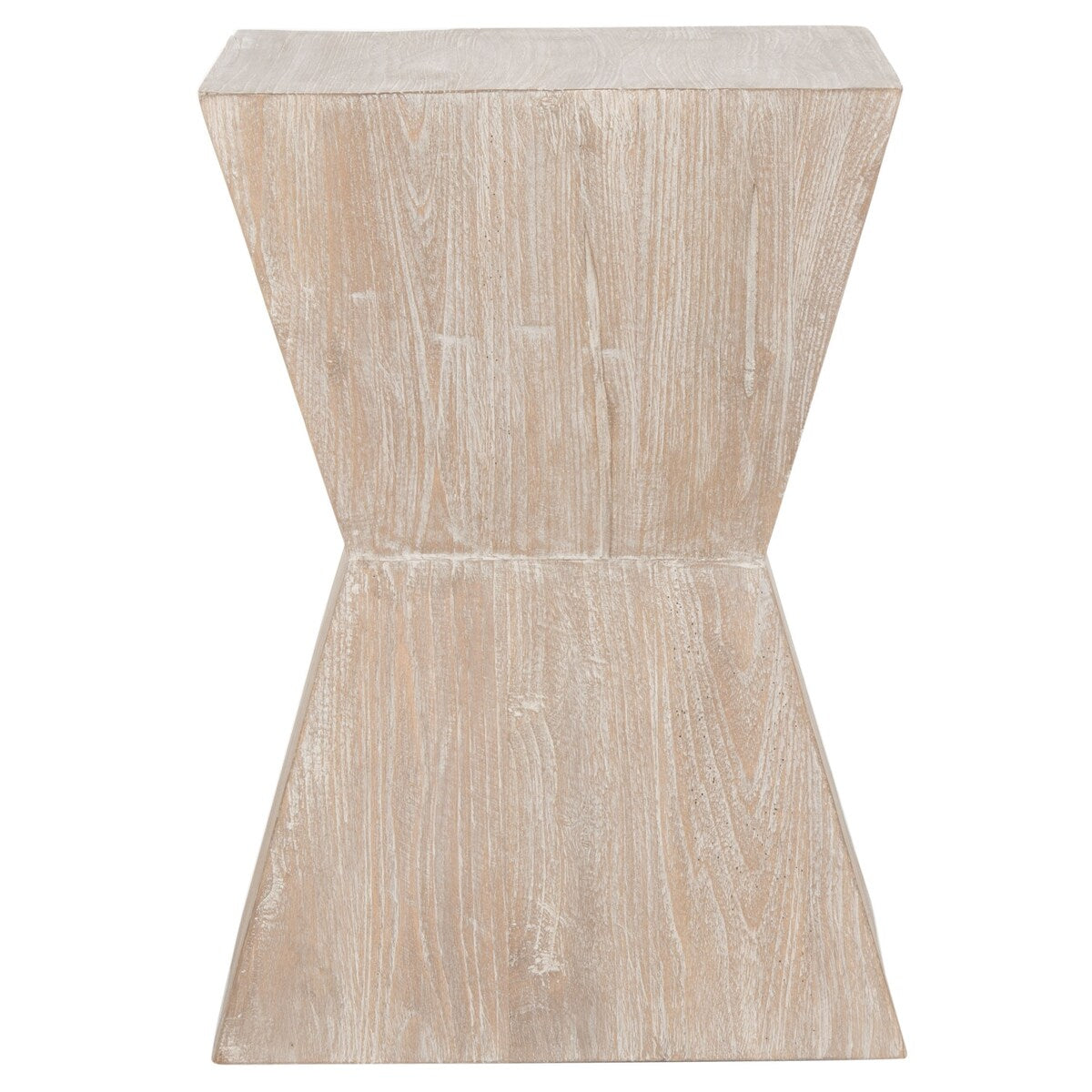 SAFAVIEH Rosaria Bali Sugkai Wood Side Table - 14" x 14" x 20" - 14Wx14Dx20H