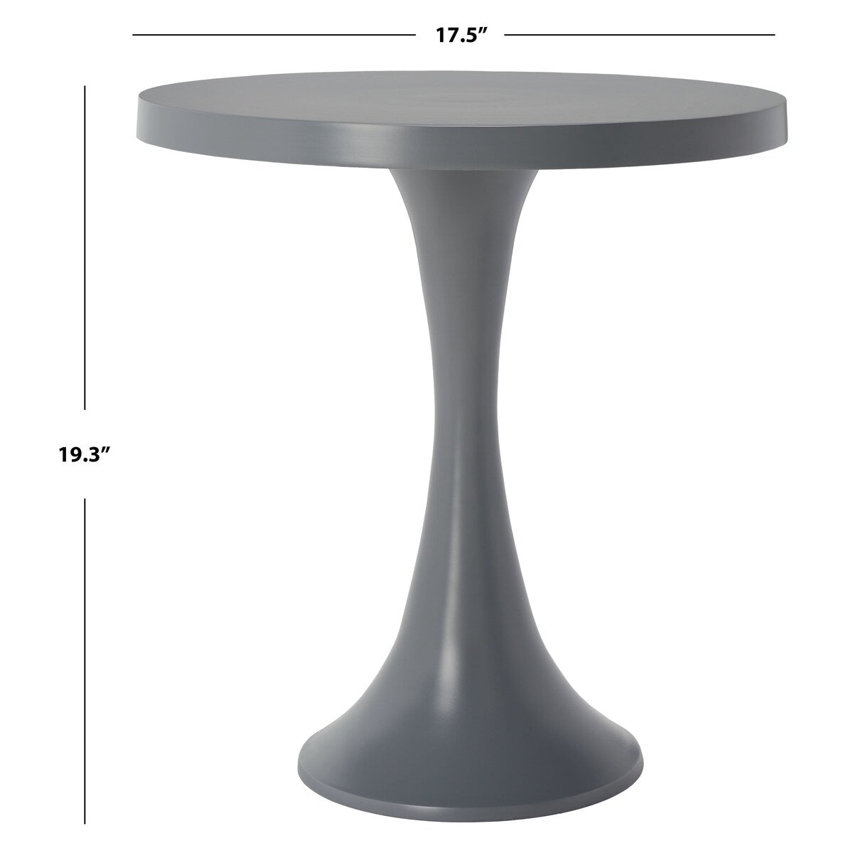 SAFAVIEH Roseanne Round Top Side Table - 18Wx18Dx19H