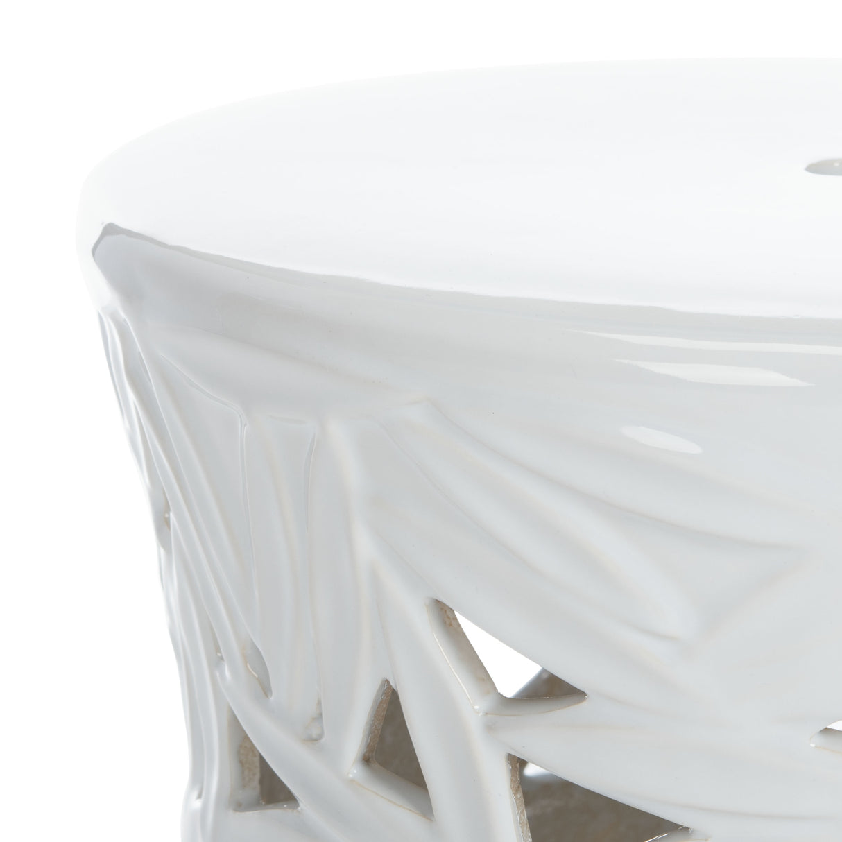 SAFAVIEH Rosia Indoor / Outdoor Ceramic Decorative Garden Stool