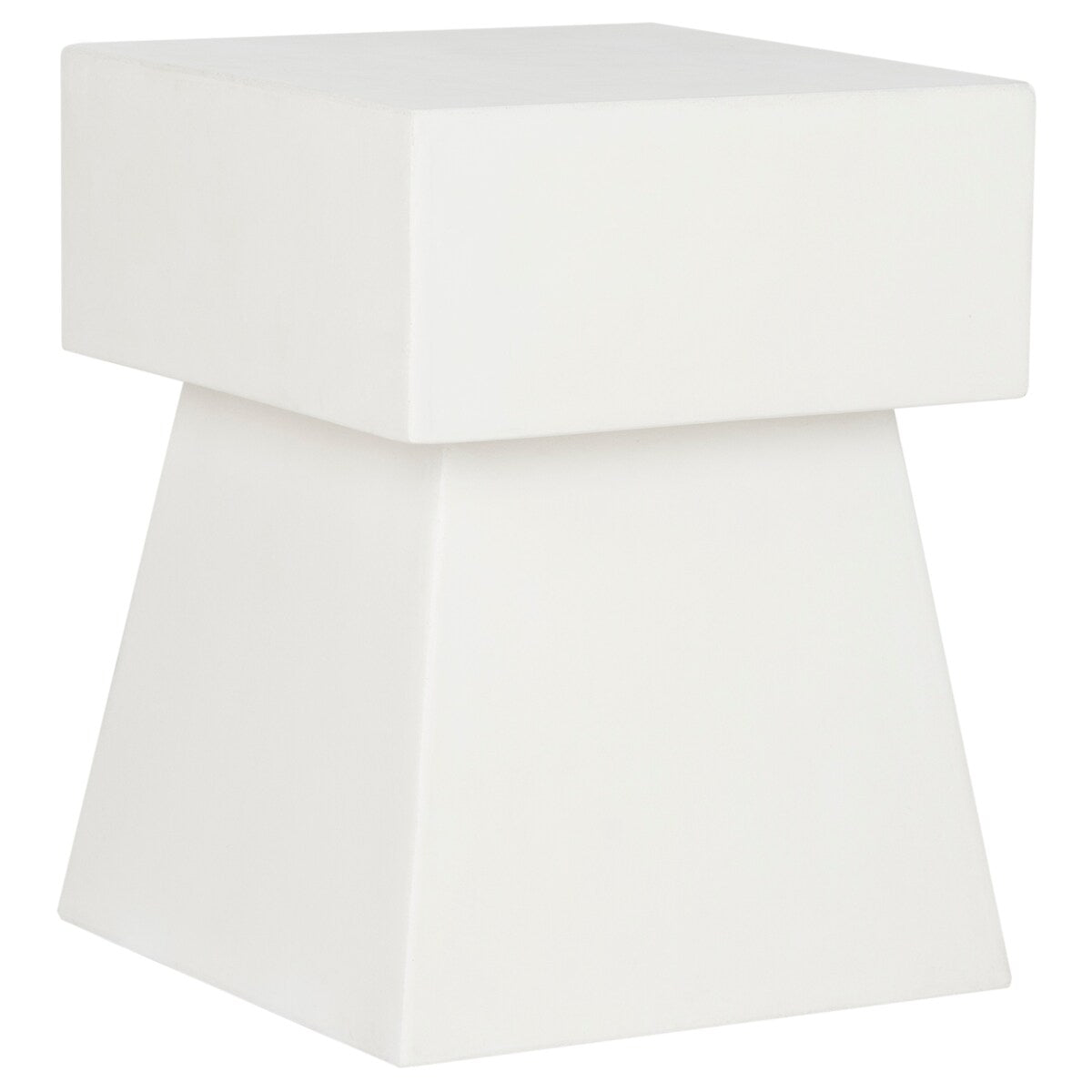 SAFAVIEH Rukiye Mushroom Concrete Indoor/ Outdoor Accent Table - 13.7" x 13.7" x 18.1" - 14Wx14Dx18H