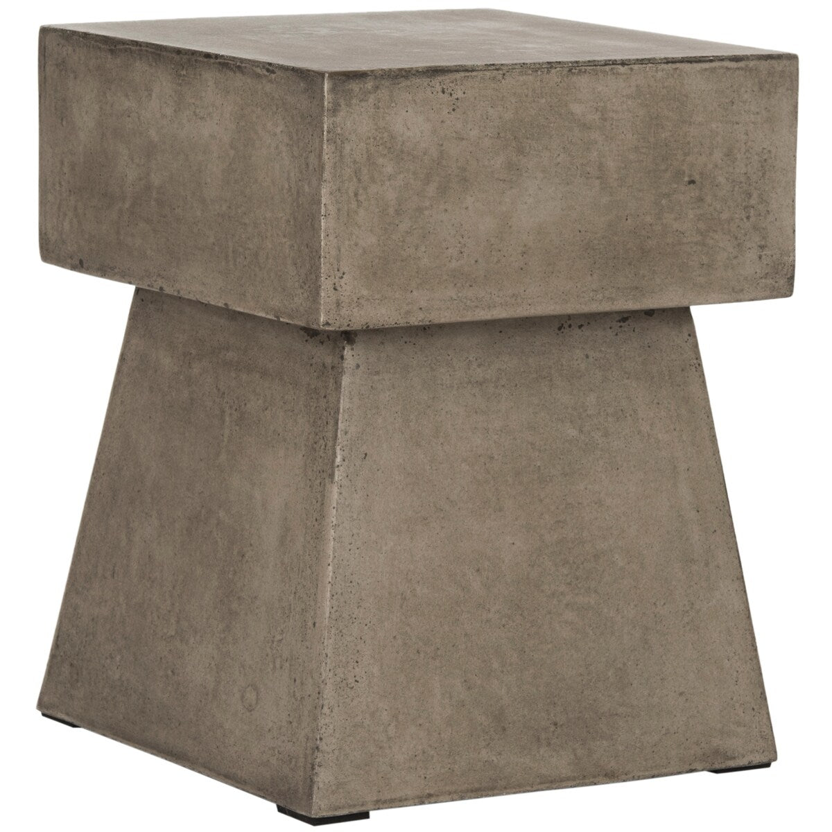 SAFAVIEH Rukiye Mushroom Concrete Indoor/ Outdoor Accent Table - 13.7" x 13.7" x 18.1" - 14Wx14Dx18H