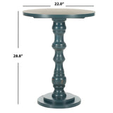 SAFAVIEH Rupa Accent Table - 22" W x 22" L x 28.8" H - 22Wx22Dx29H