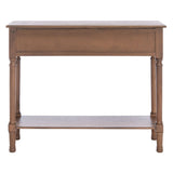 SAFAVIEH Salina 2-Drawer Console Table - 35.5" W x 13" L x 29.5" H - 36Wx13Dx30H