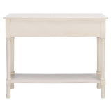 SAFAVIEH Salina 2-Drawer Console Table - 35.5" W x 13" L x 29.5" H - 36Wx13Dx30H