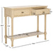 SAFAVIEH Salina 2-Drawer Console Table - 35.5" W x 13" L x 29.5" H - 36Wx13Dx30H