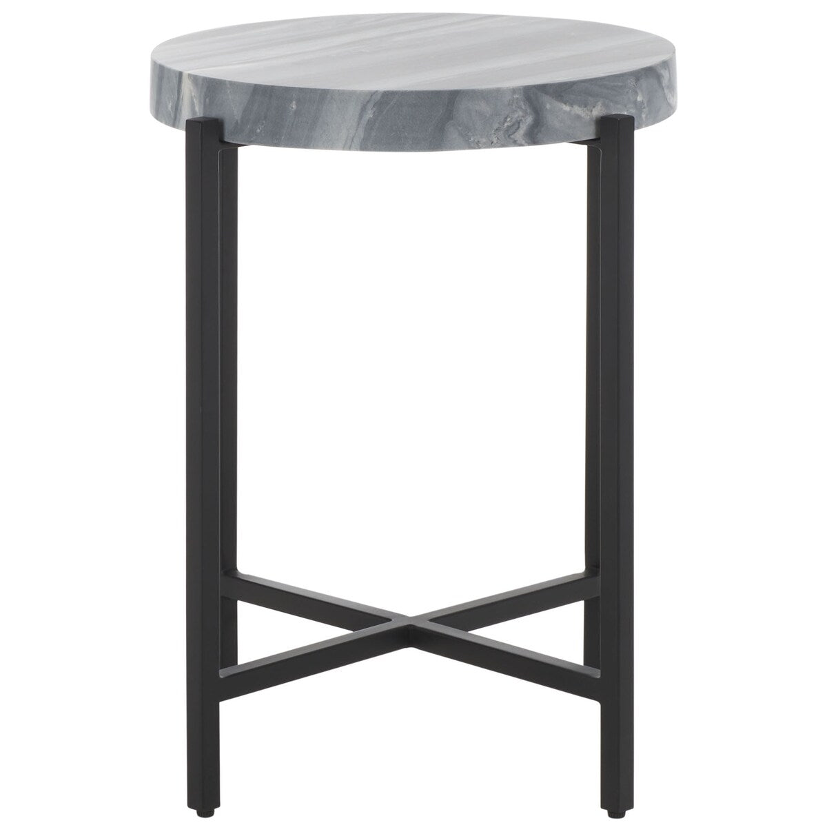 SAFAVIEH Salome Round Accent Table - 17" W x 17" D x 23" H - 17Wx17Dx23H