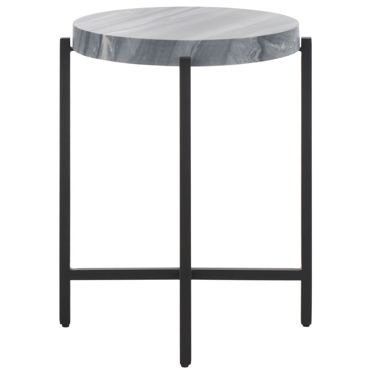 SAFAVIEH Salome Round Accent Table - 17" W x 17" D x 23" H - 17Wx17Dx23H