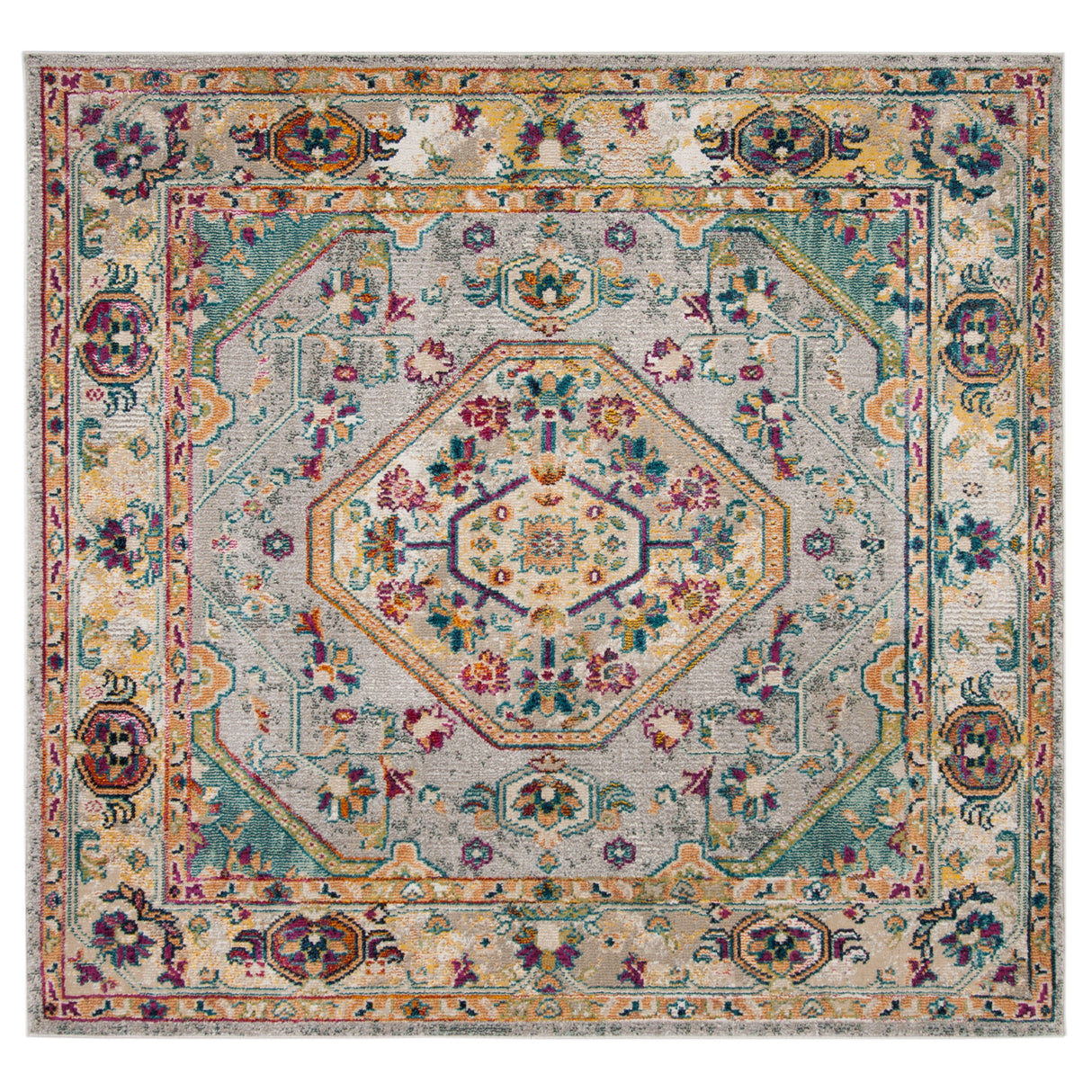 SAFAVIEH Savannah Doris Boho Oriental Polyester Medallion Rug