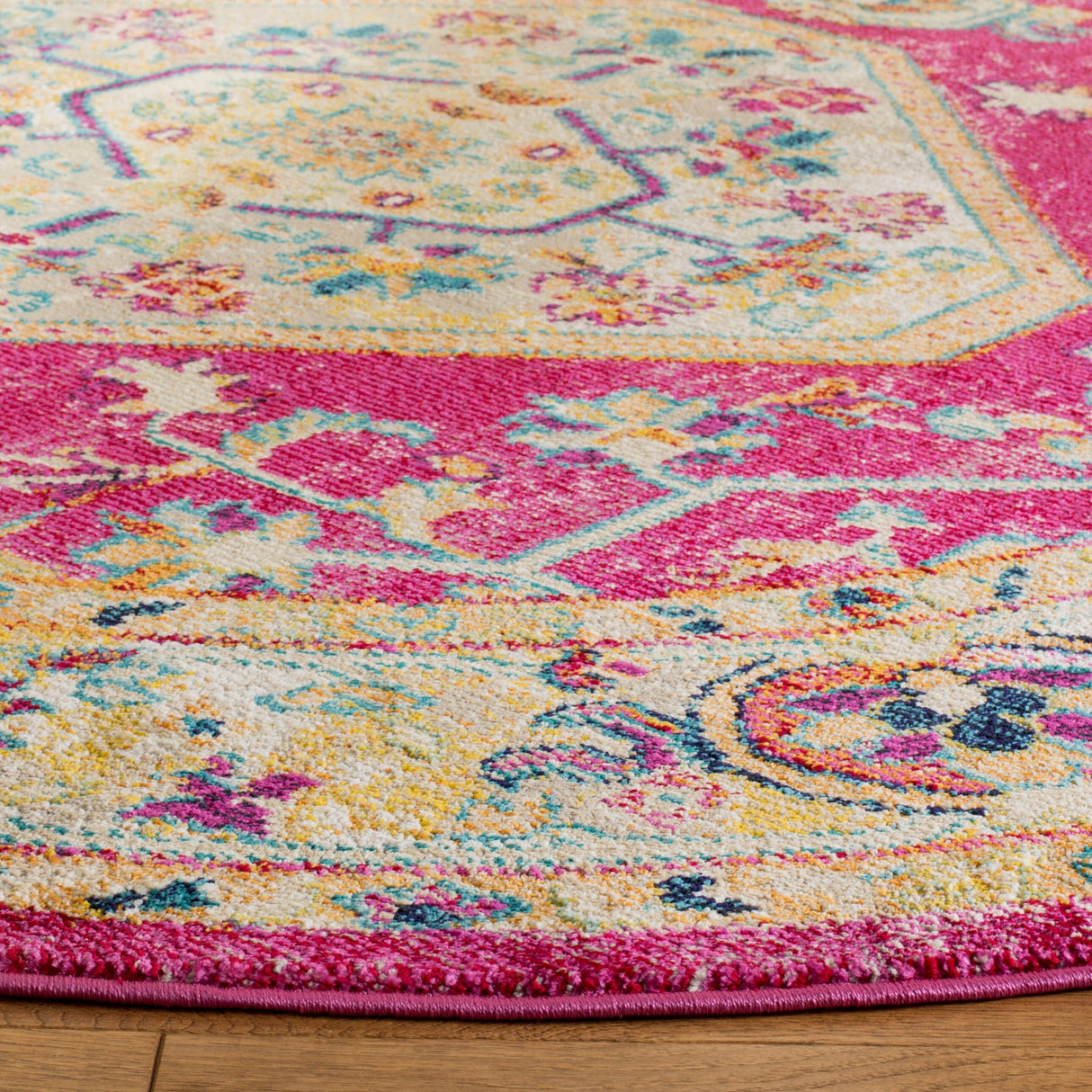 SAFAVIEH Savannah Doris Boho Oriental Polyester Medallion Rug