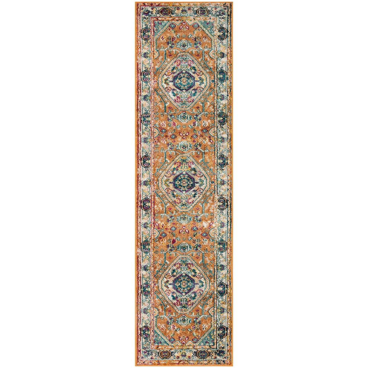 SAFAVIEH Savannah Doris Boho Oriental Polyester Medallion Rug