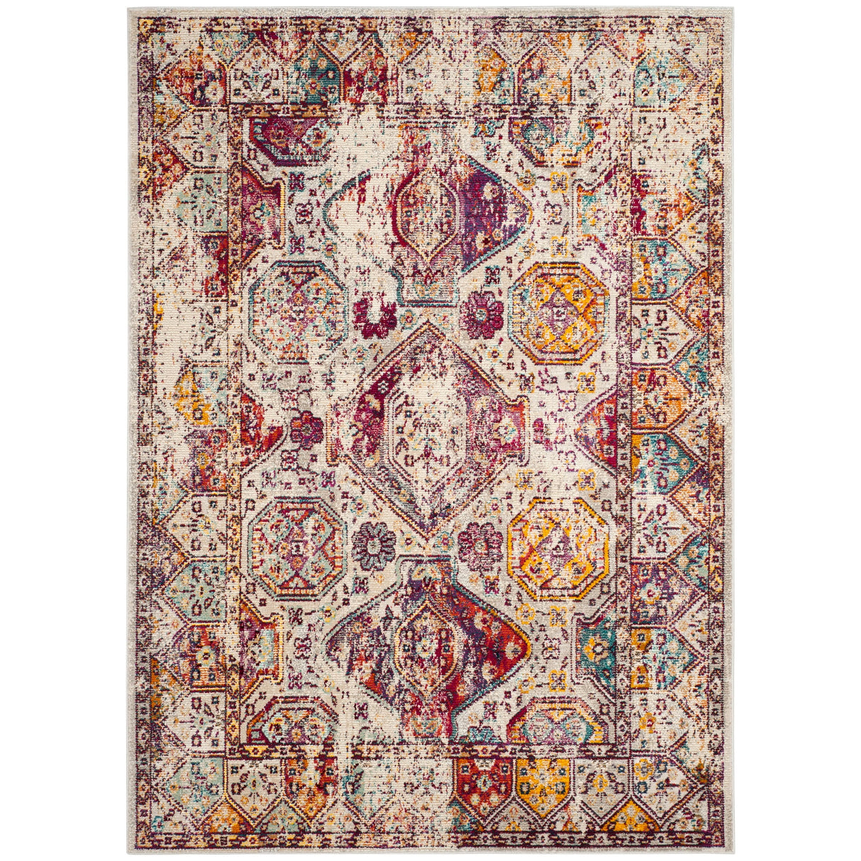 SAFAVIEH Savannah Sita Boho Oriental Polyester Rug