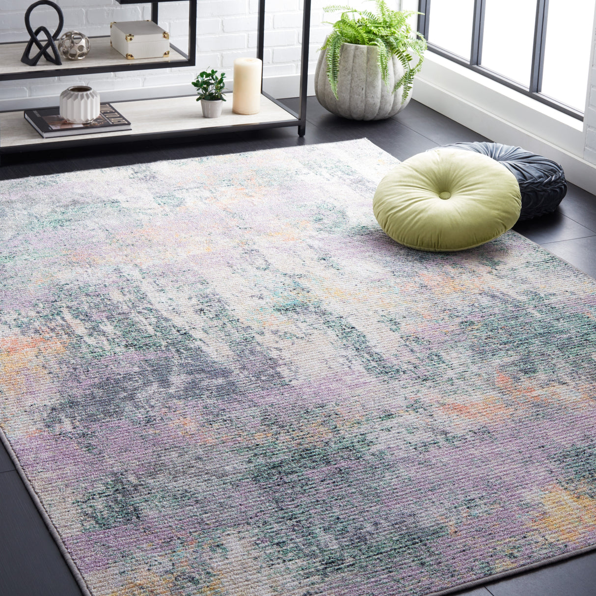 SAFAVIEH Sequoia Machine Washable Slip Resistant Cordella Rug