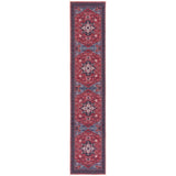 SAFAVIEH Serapi Machine Washable Minda Medallion Distressed Rug