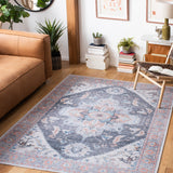 SAFAVIEH Serapi Machine Washable Nonie Boho Medallion Rug