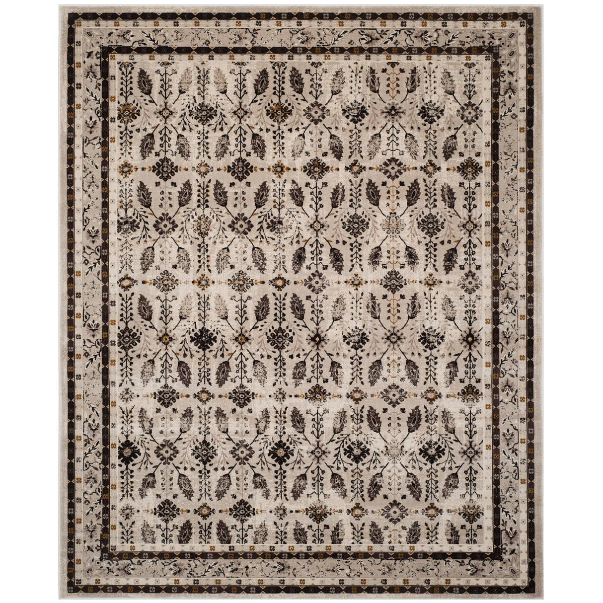 SAFAVIEH Serenity Dila Traditional Oriental Rug with Fringe