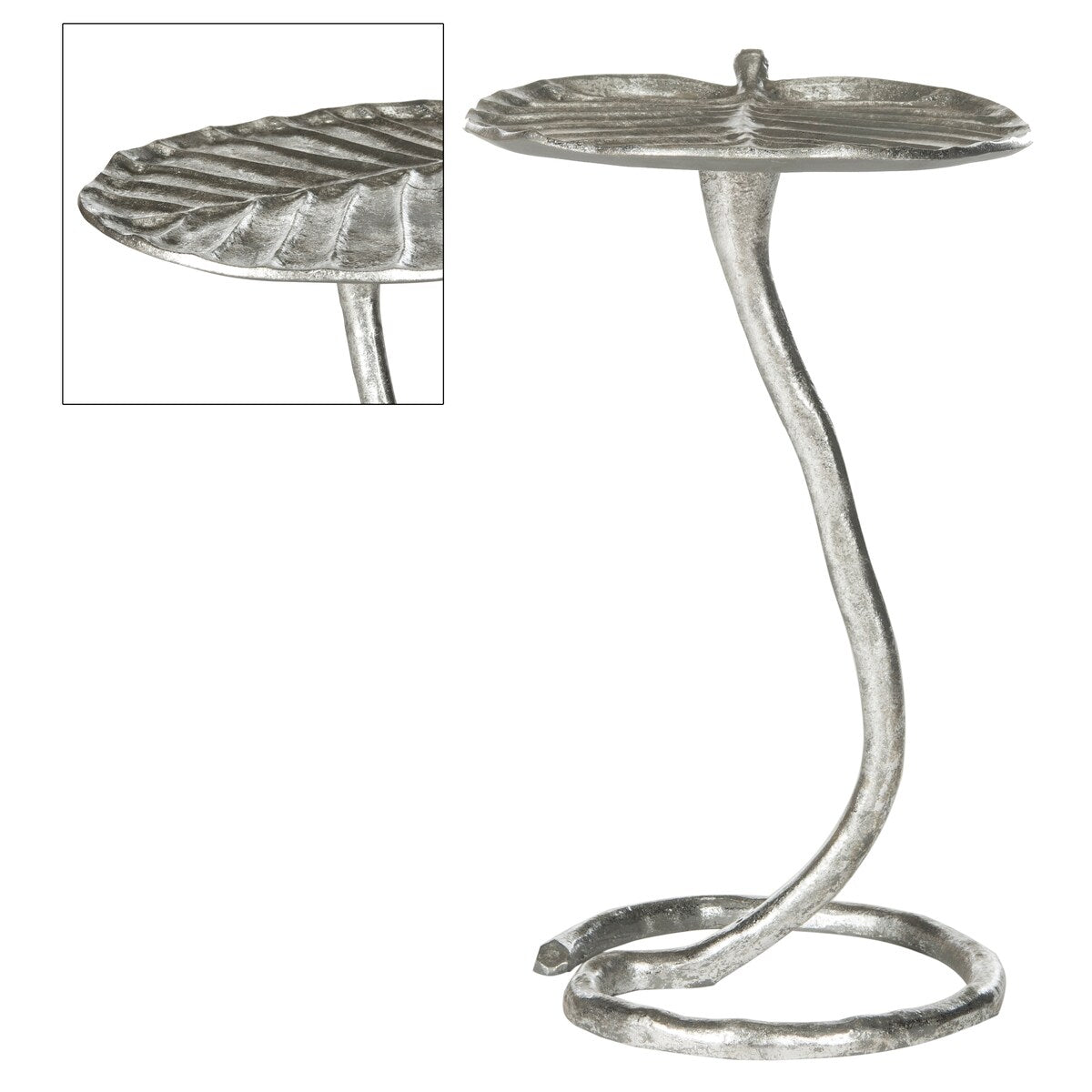 SAFAVIEH Sharlene Gold Side Table - 15" x 13" x 21" - 15Wx13Dx21H