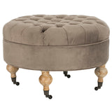 SAFAVIEH Shaunna Round Ottoman