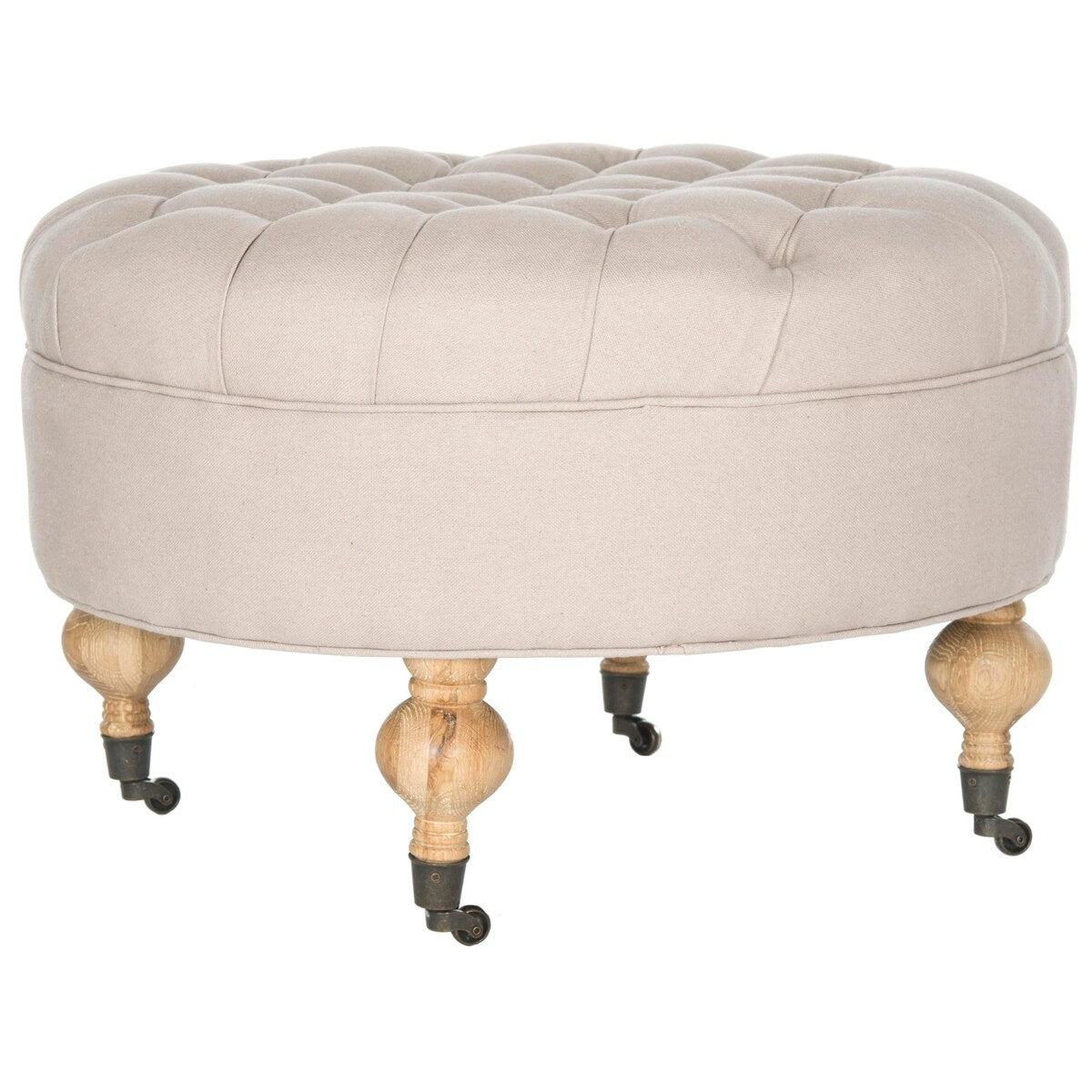 SAFAVIEH Shaunna Round Ottoman