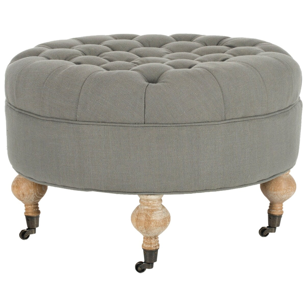 SAFAVIEH Shaunna Round Ottoman