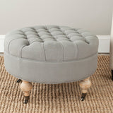 SAFAVIEH Shaunna Round Ottoman