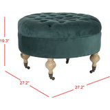 SAFAVIEH Shaunna Round Ottoman