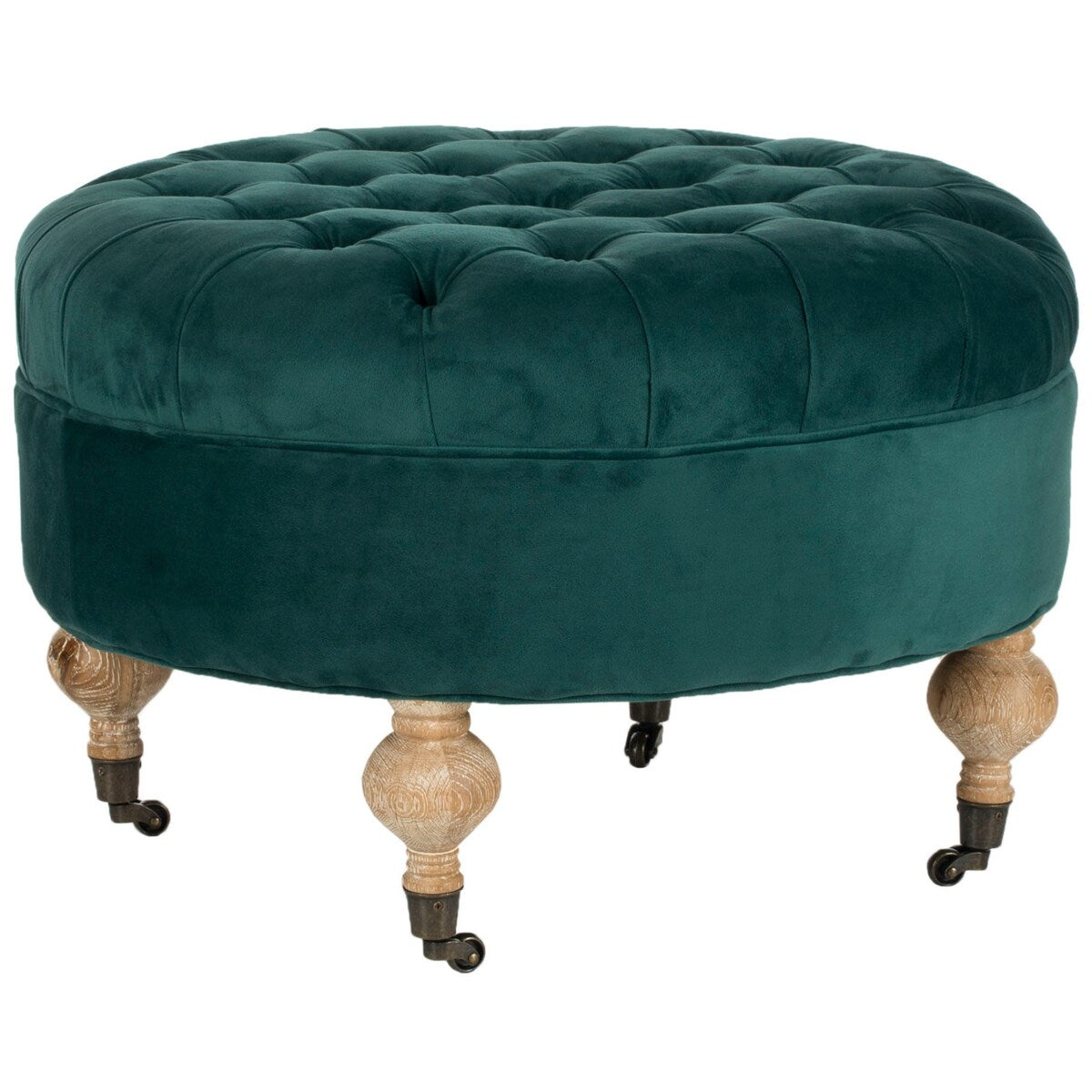 SAFAVIEH Shaunna Round Ottoman