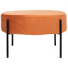 SAFAVIEH Shianne Round Velvet Cocktail Ottoman