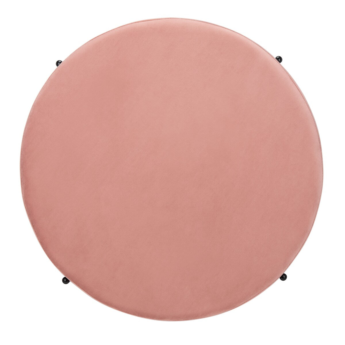 SAFAVIEH Shianne Round Velvet Cocktail Ottoman