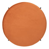 SAFAVIEH Shianne Round Velvet Cocktail Ottoman