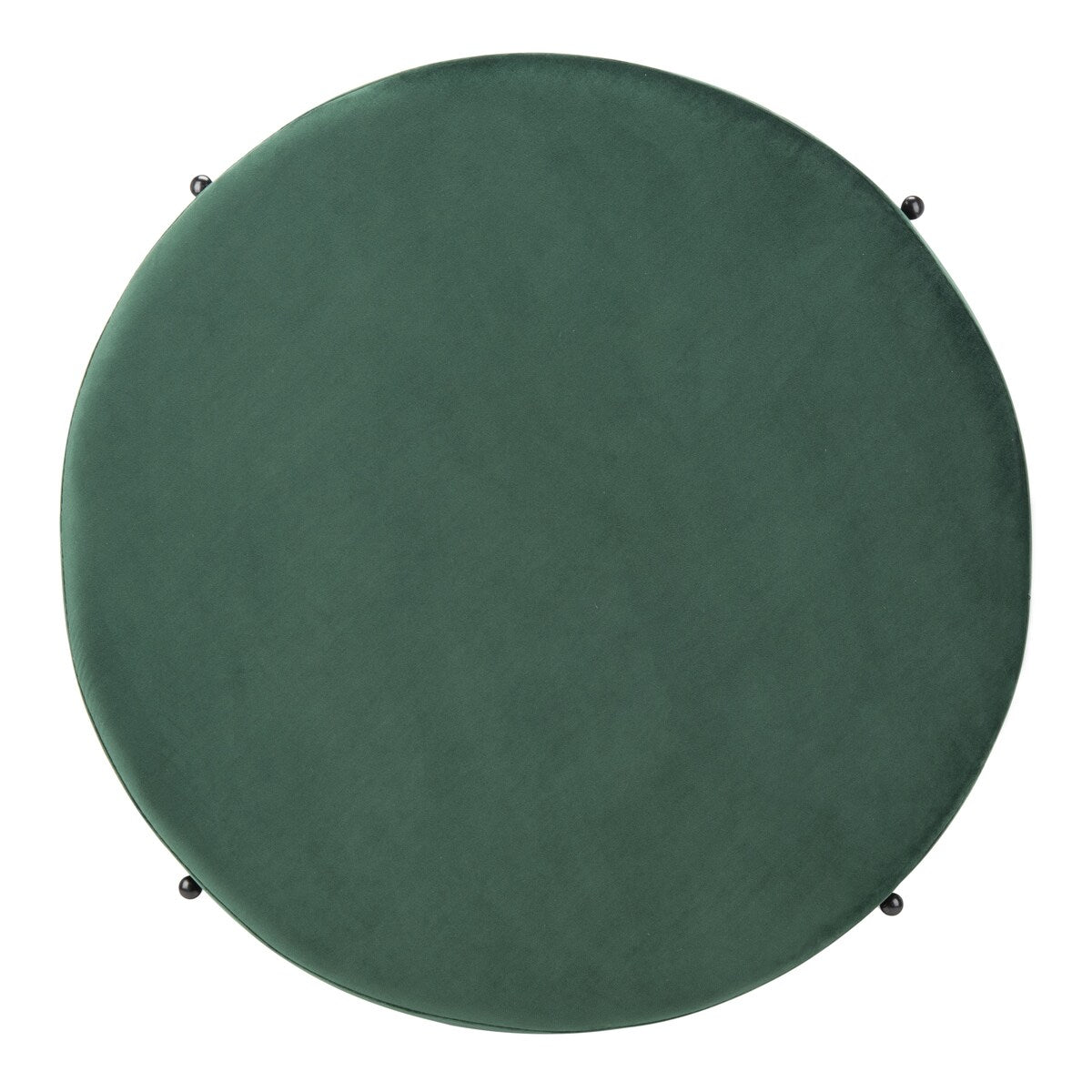 SAFAVIEH Shianne Round Velvet Cocktail Ottoman