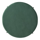 SAFAVIEH Shianne Round Velvet Cocktail Ottoman