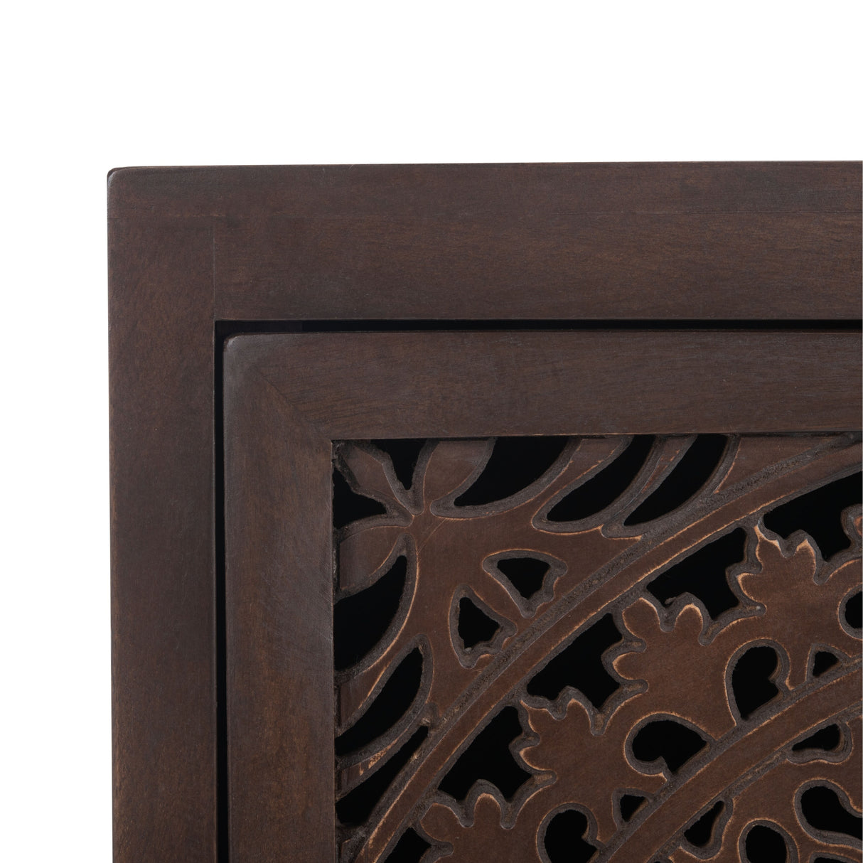 SAFAVIEH Shyann Single-Door Carved Nightstand