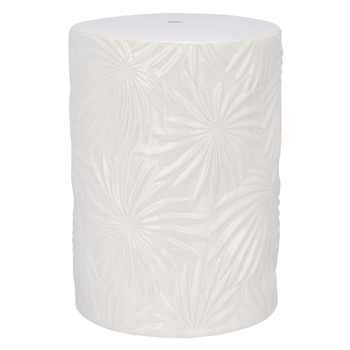 SAFAVIEH Sibilla Indoor/ Outdoor Ivory Ceramic Decorative Garden Stool