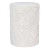 SAFAVIEH Sibilla Indoor/ Outdoor Ivory Ceramic Decorative Garden Stool