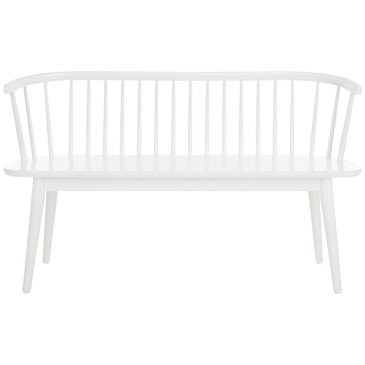 SAFAVIEH Sibyl Farmhouse Solid Wood Spindle Bench - 53Wx19Dx31H