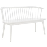 SAFAVIEH Sibyl Farmhouse Solid Wood Spindle Bench - 53Wx19Dx31H